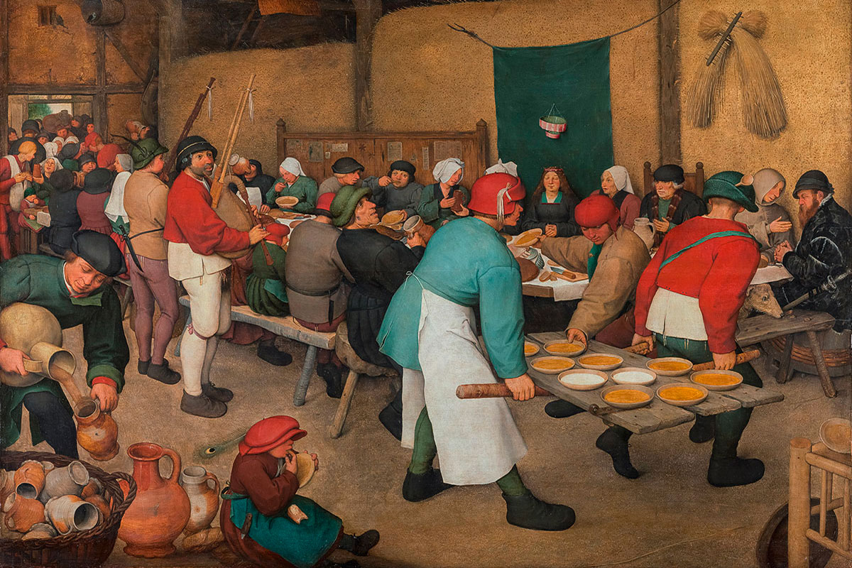 Pieter Bruegel_Bauernhochzeit_lokalfuehrer.wien