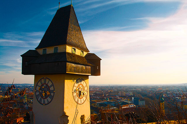 Steiermark Graz Uhrturm_lokalfuehrer.wien